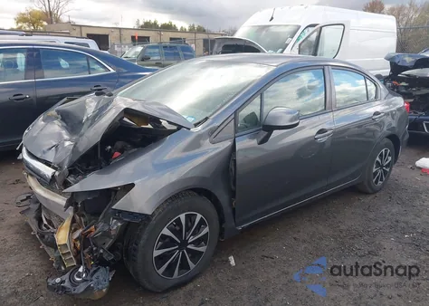 2012 Honda Civic Lx из США, поврежденный, VIN 2HGFB2F53CH332471